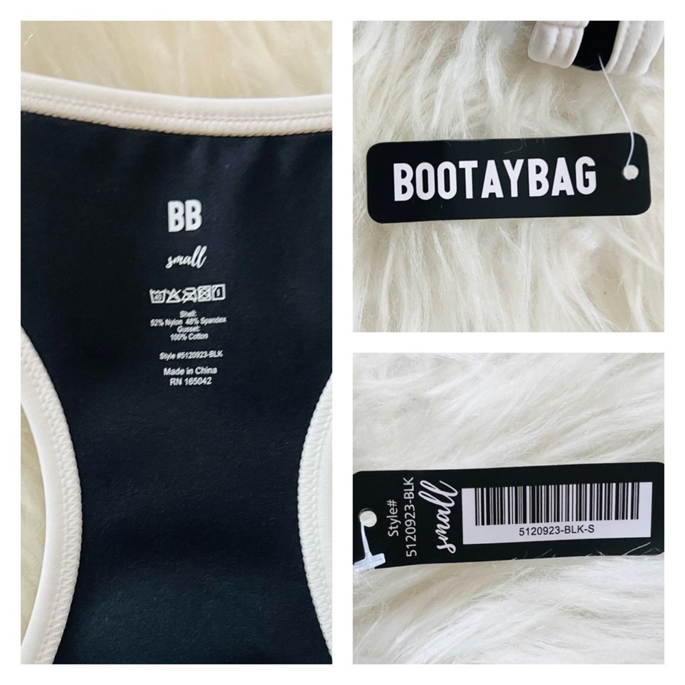 New! BOOTAYBAG Cut-Out Ellyette Jumpsuit in Black - Picture 13 of 13
